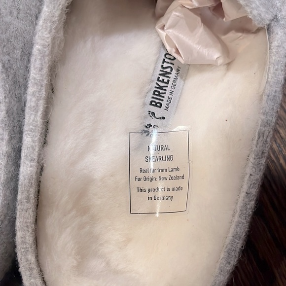 Birkenstock Kids Zermatt Rivet Shearling slippers - Picture 8 of 9